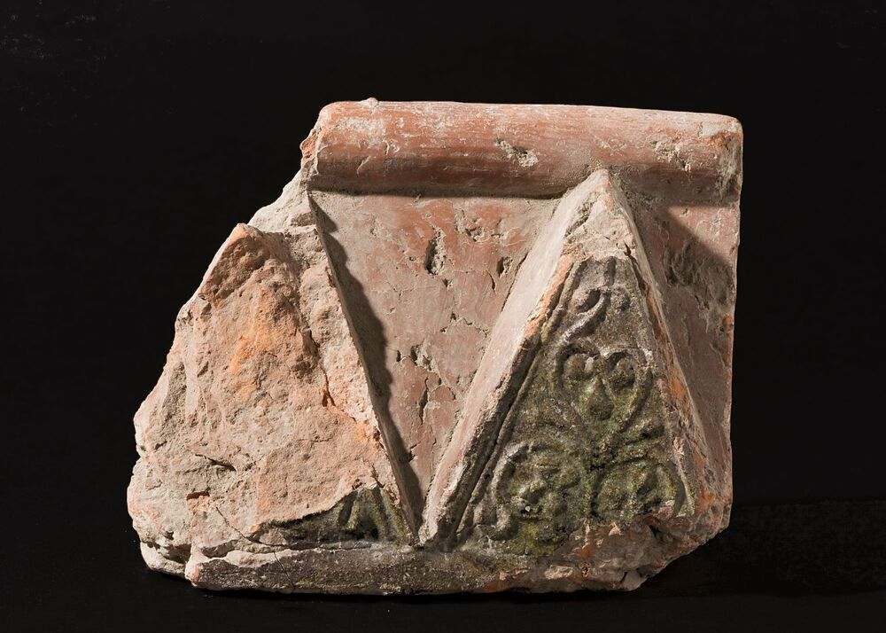 VERVALLEN Fragment van een profiellijst (Aduard)