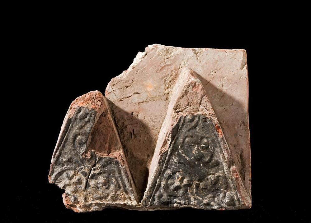 VERVALLEN Fragment van een profiellijst (Aduard)