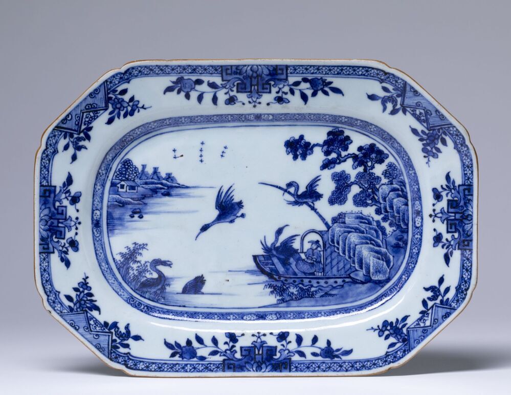 Achtkantige schotels