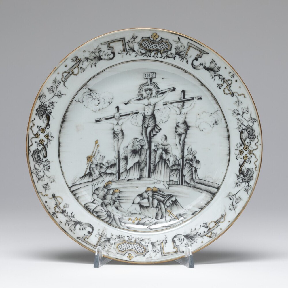 Bord tafereel kruisiging