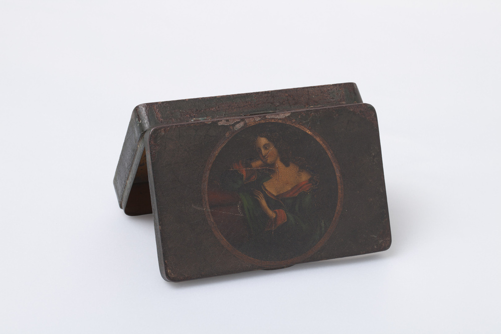 Rechthoekige tabaksdoos