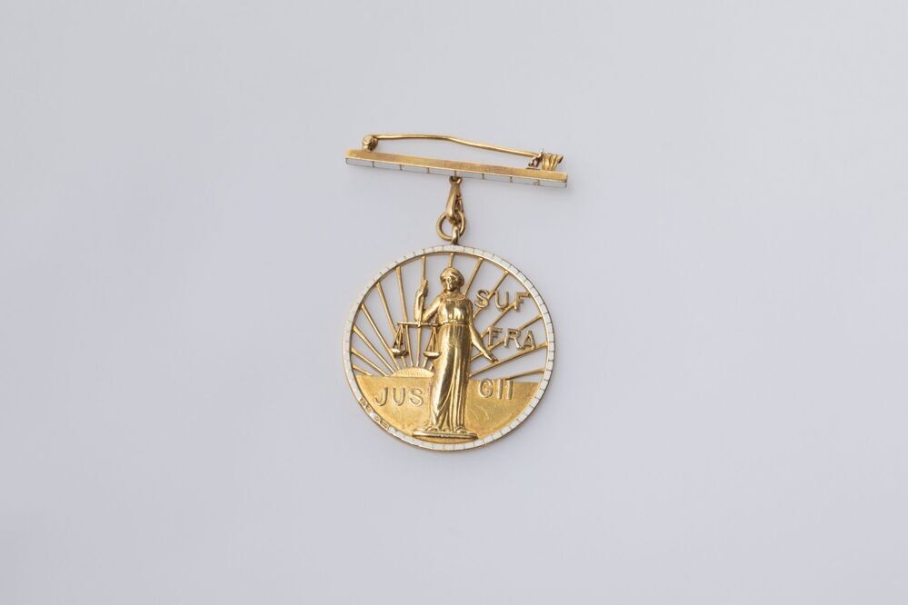 Jus Suffragii, medaille dr. Aletta Jacobs