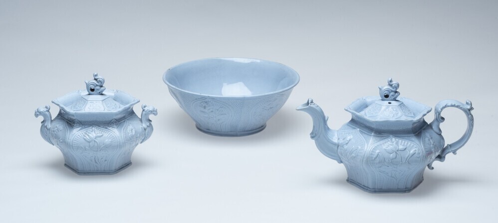 Driedelig theeservies