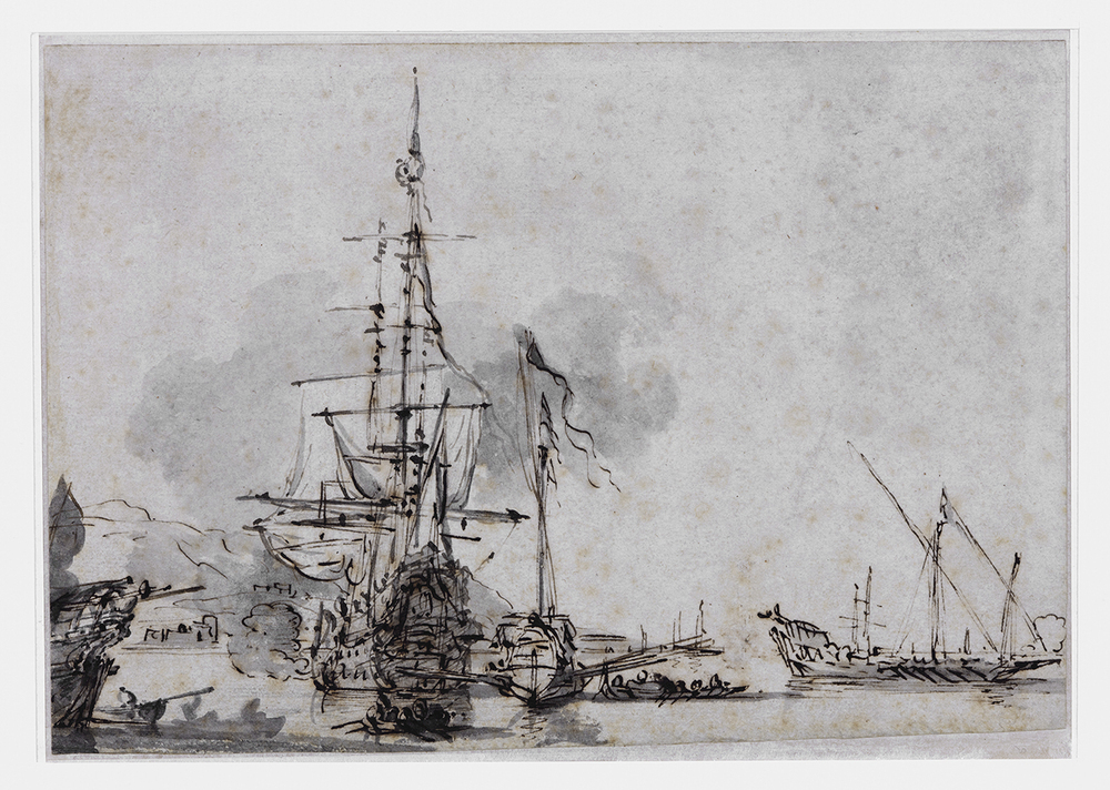 Schepen in zuidelijke haven