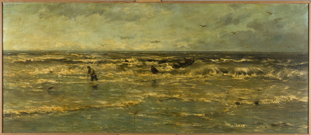 Het halen van het anker