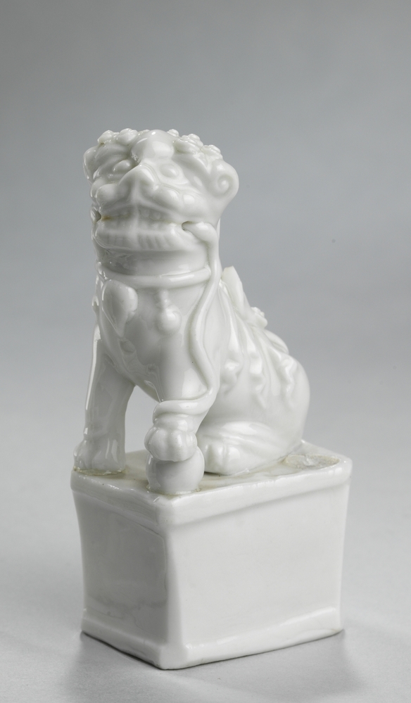 Beeldje van de hond of leeuw van Boeddha