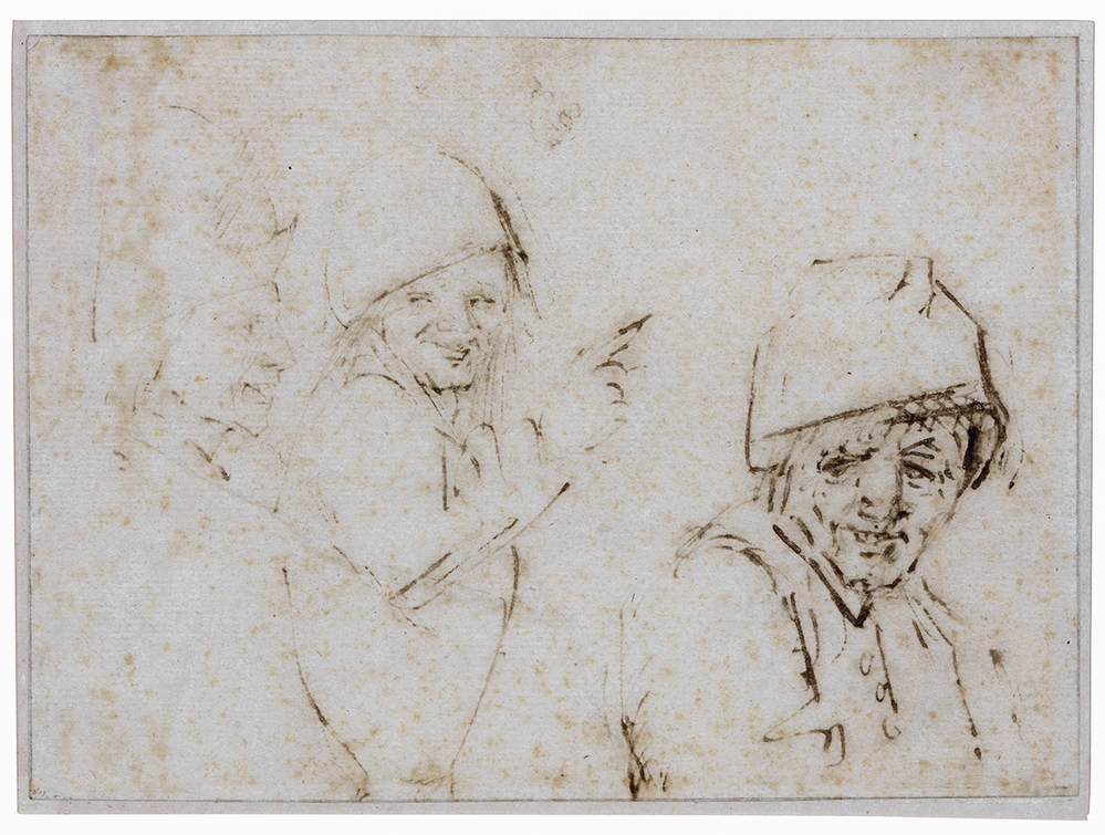 Studieblaadje met drie koppen