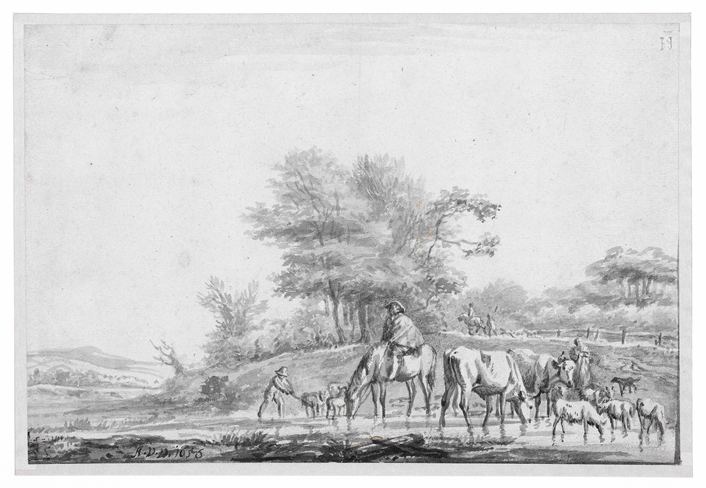 Gestoffeerd landschap