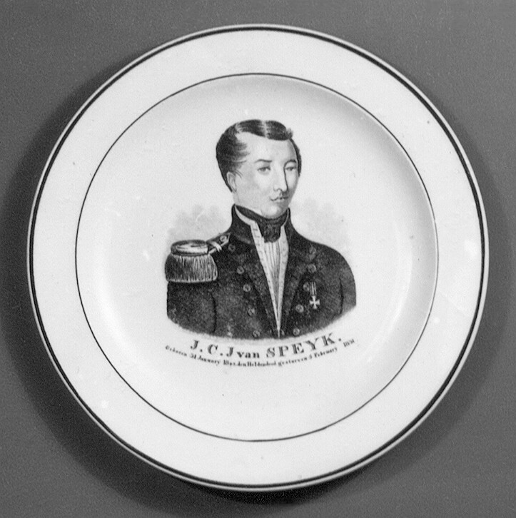 Bord 'J.C.J van Speyck