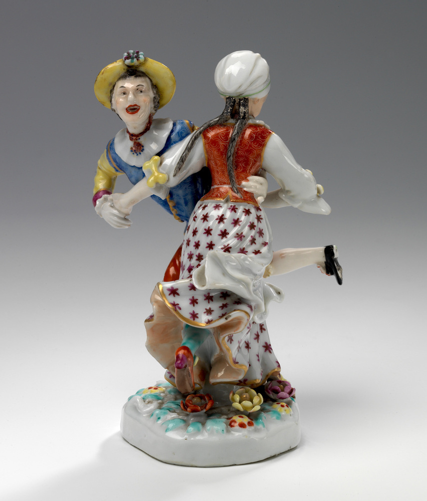 Twee dansende figuren