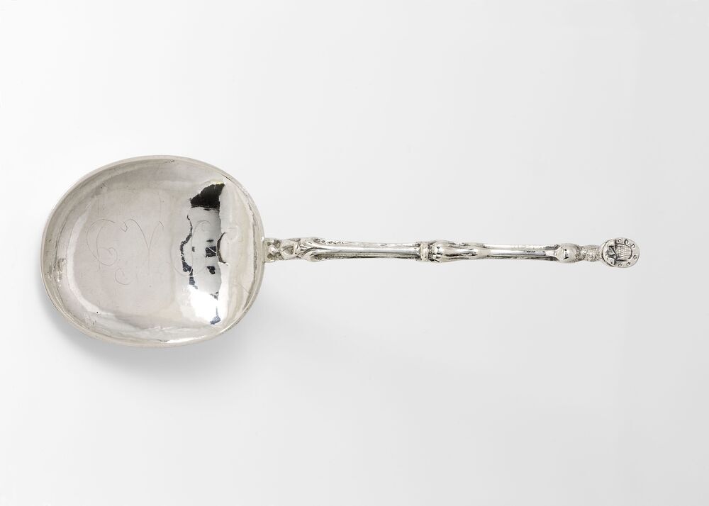 Paardenhoeflepel van zilver