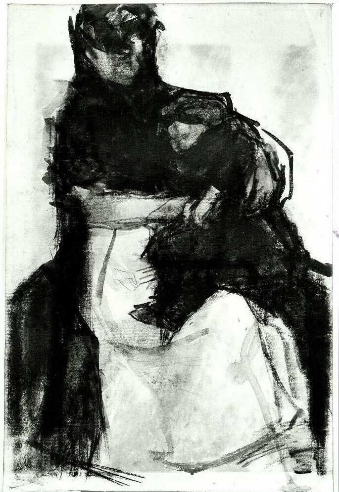 Moeder met kind (uit Schetsboek 01)