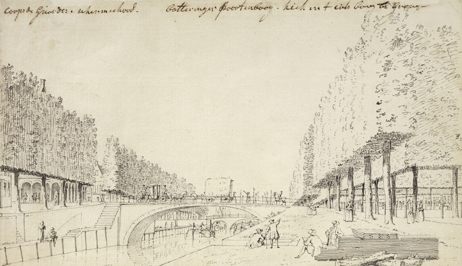 Boteringeboog gezien naar het westen