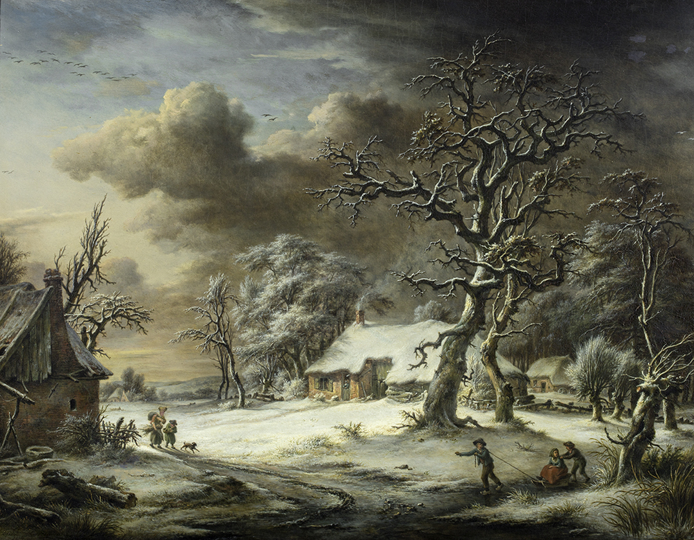 Drents winterlandschap