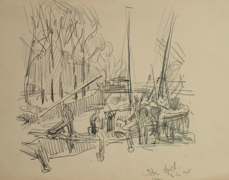 Los- en laadplaats bij de Bloemstraat