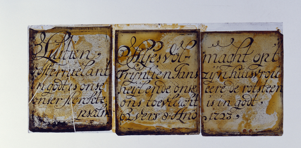 Gebrandschilderde ruitjes (Oosternieland)