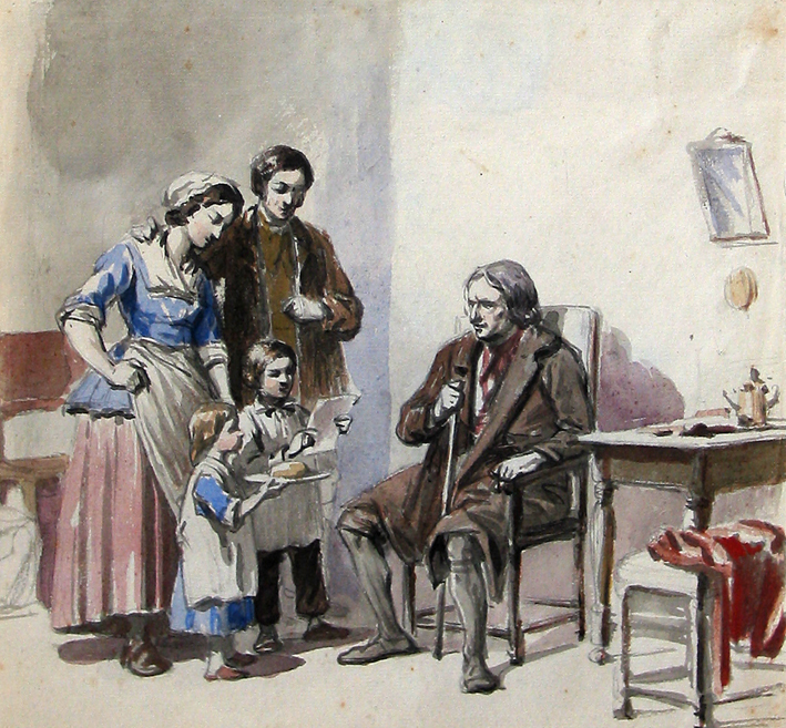 Grootvader's verjaardag