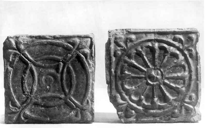 Bakstenen siertegel (Aduard)