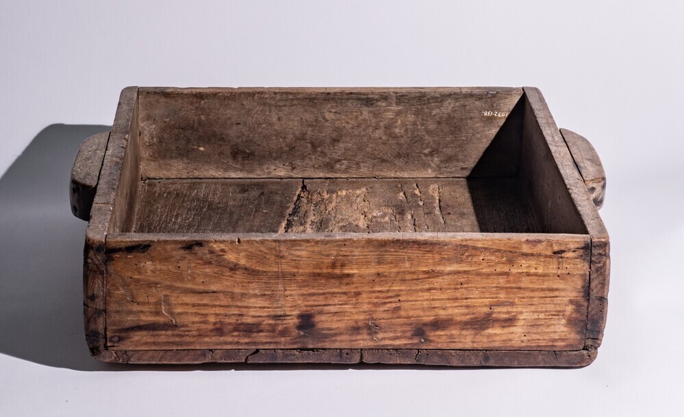 Hakvat met vierkant mes