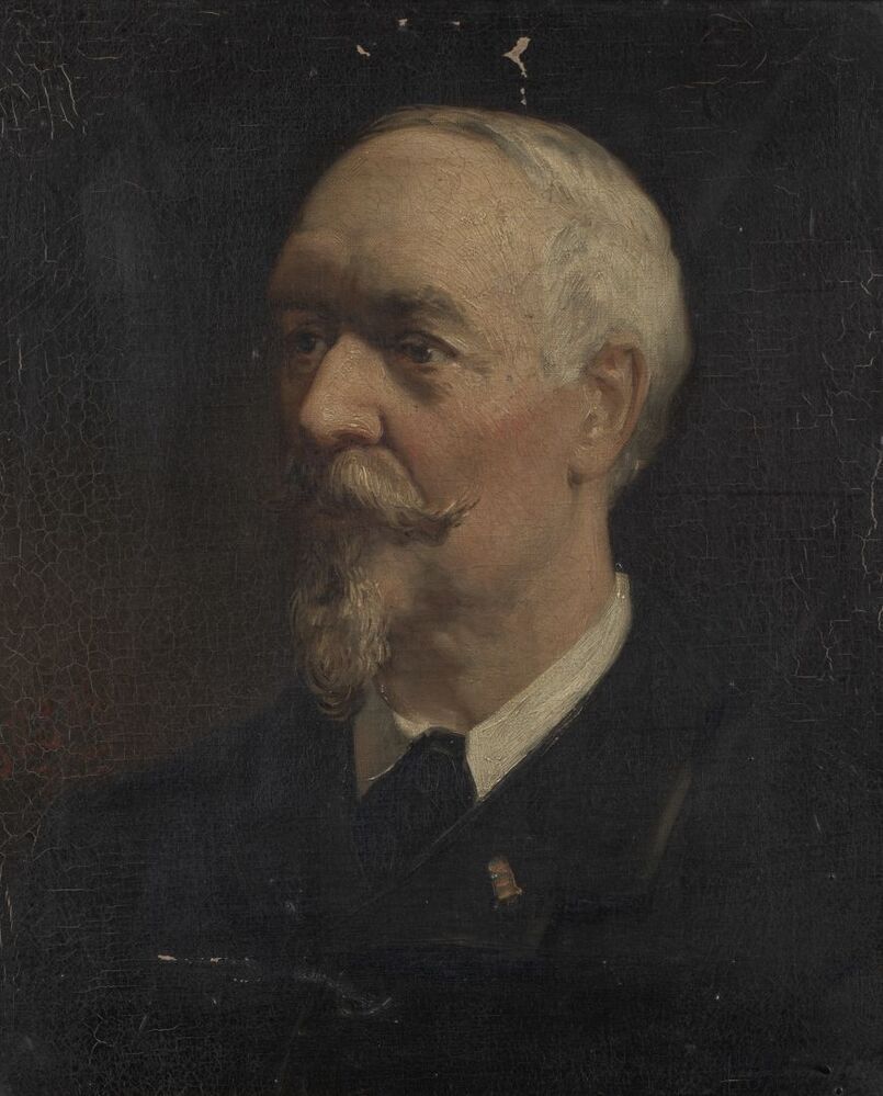 Zelfportret J.H. Egenberger