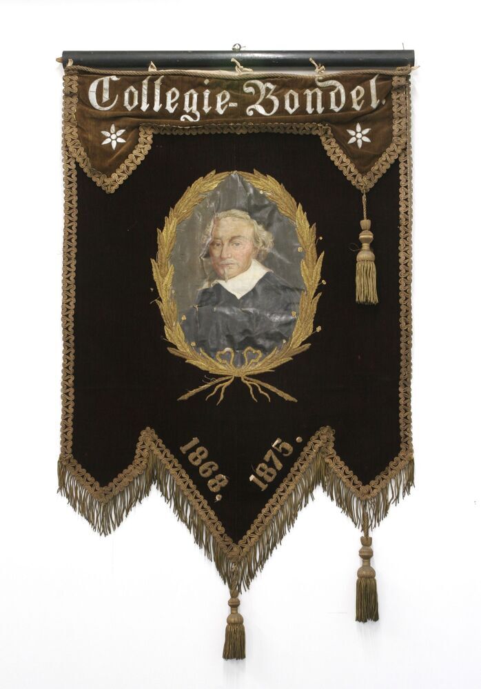 Vaandel Rederijkerskamer Collegie Vondel 1868-1875