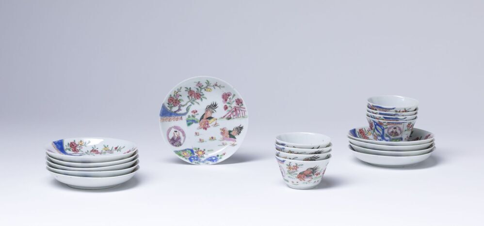 Theekoppen en schotels