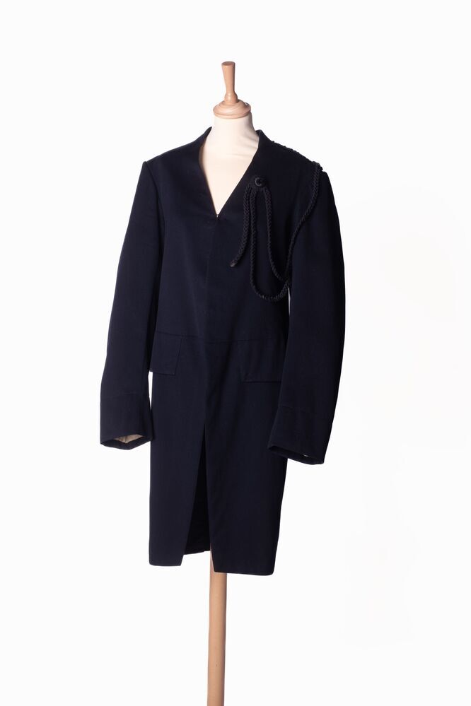 Donkerblauwe lakense livrei-uniformjas