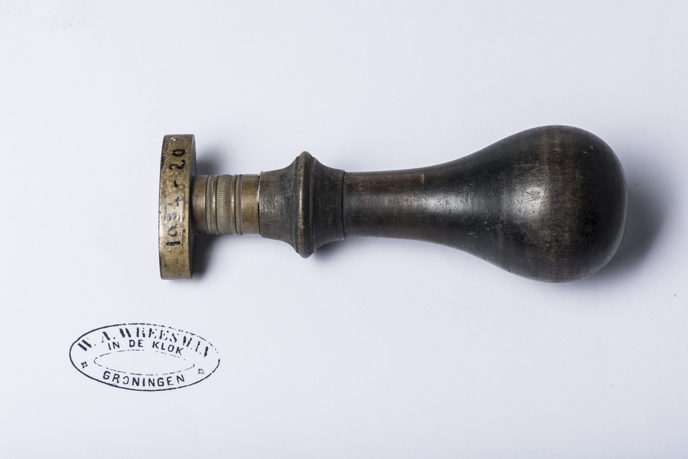 Zegelstempel Wreesman
