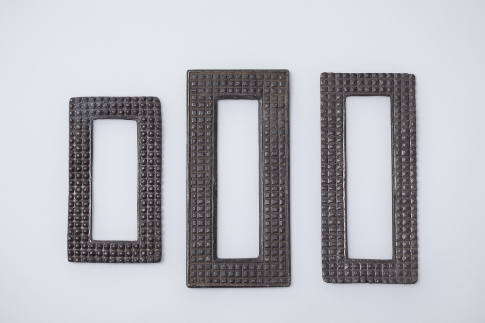 Loden model voor een gesp