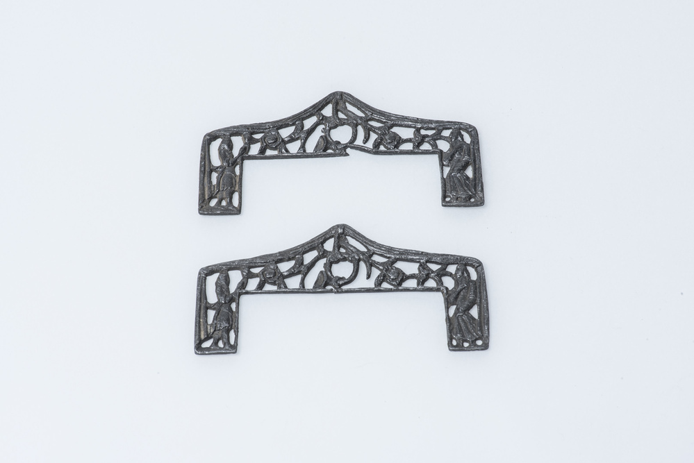 Loden model voor een knipbeugel