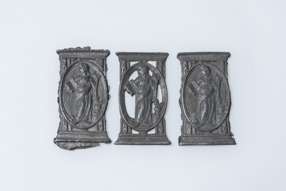 Loden modellen van een boekkrap