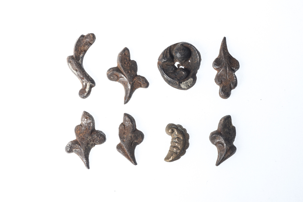 Modellen voor bladornamenten