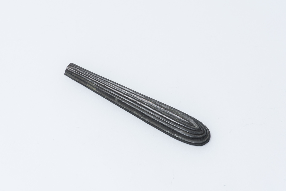 Koperen model voor een mesheft