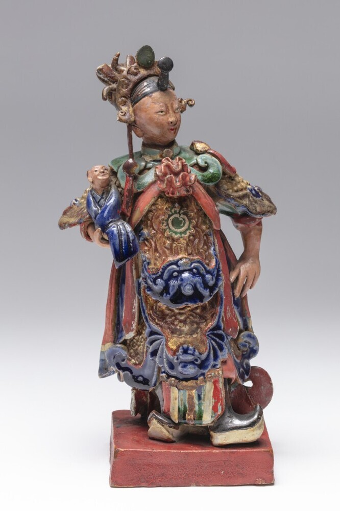 Staande Vrouw met Kind