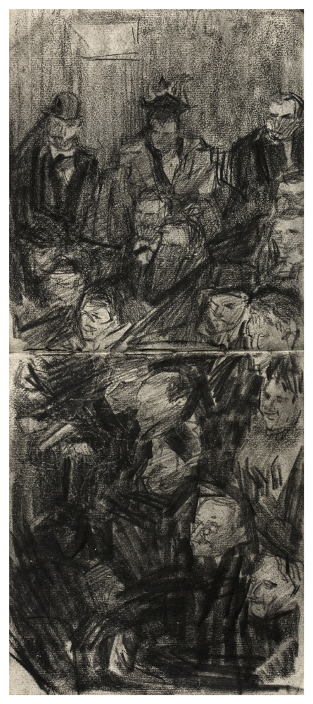 Tekening uit schetsboek 33