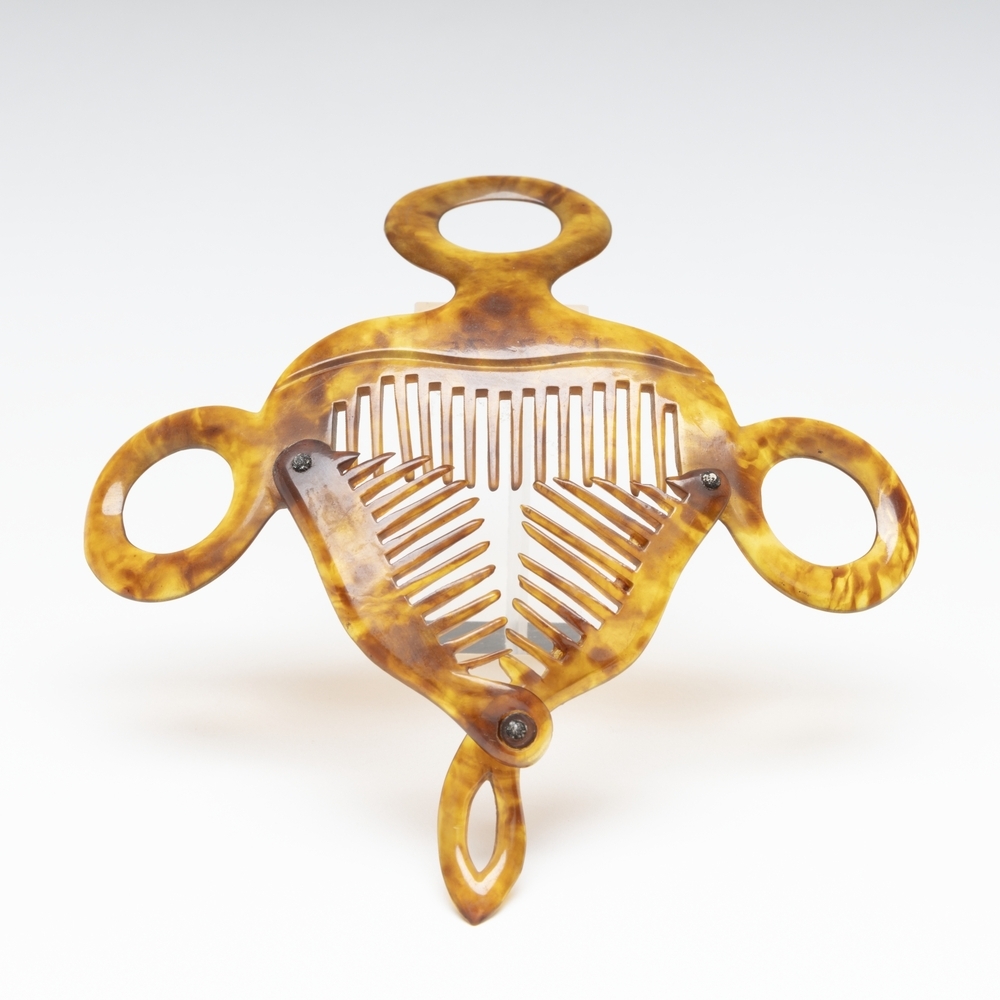 Haarkam met 2 scharnieren