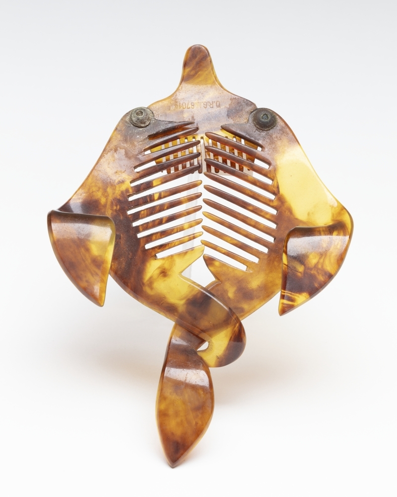 Haarkam met 2 scharnieren