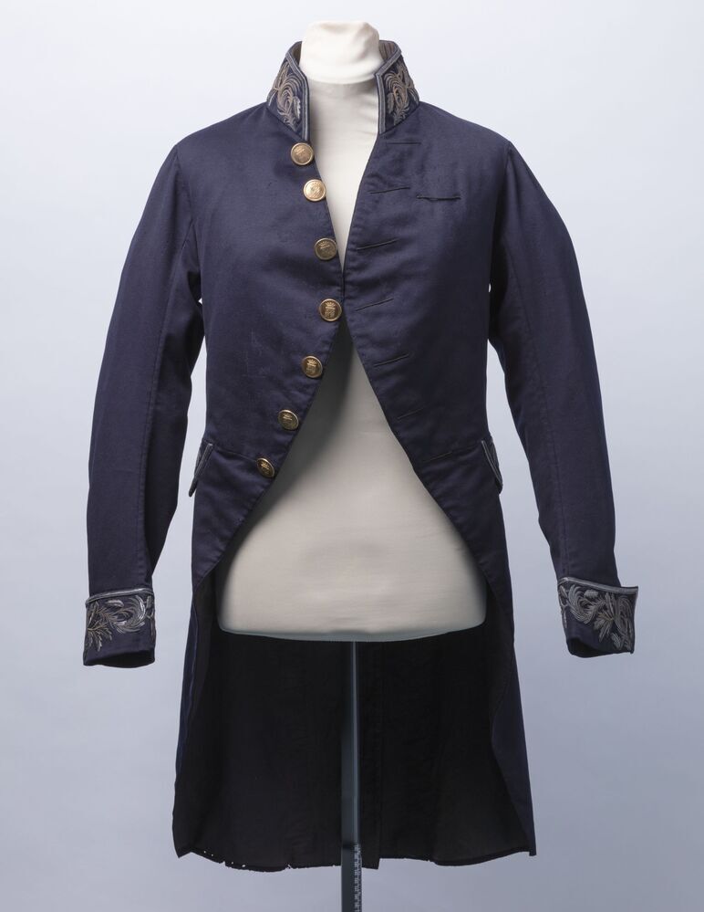 Donkerblauwe uniformjas/rokjas