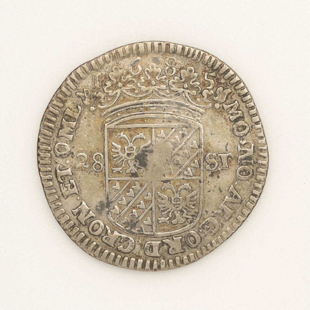 Florijn van 28 (Achtentwintig) Stuiver 1685, Groningen (Stad en Ommeland)