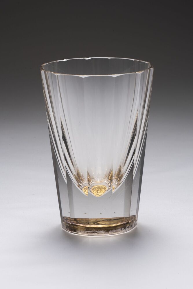 Beker van Zwischengoldglas