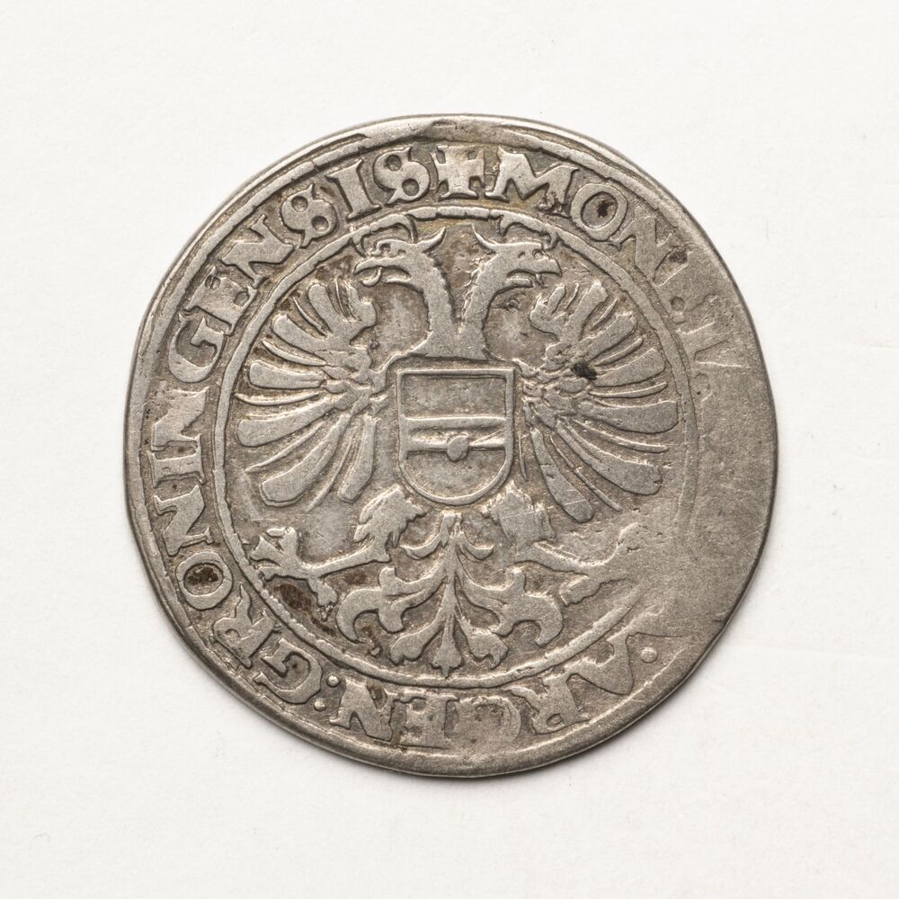 Langrok of dubbele Flabbe (=8 Stuivers) 1591, stad Groningen