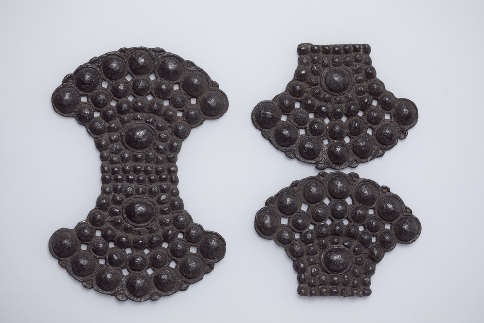 Loden model voor een gesp