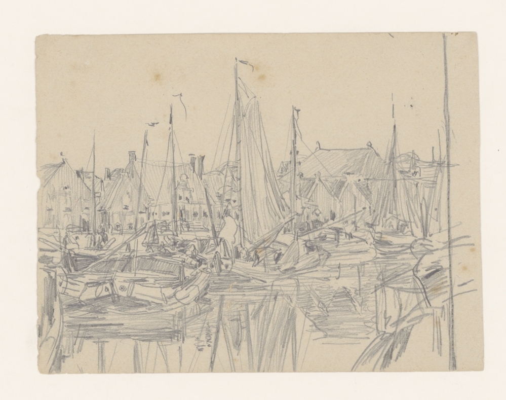 Turfsingel vanaf Ebbingebrug