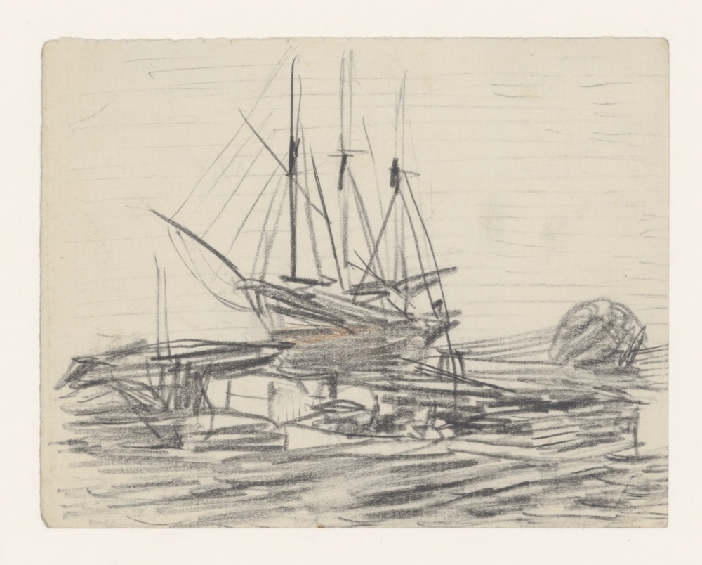 Reitdiep, scheepstimmerwerf van de Gebr. Bos