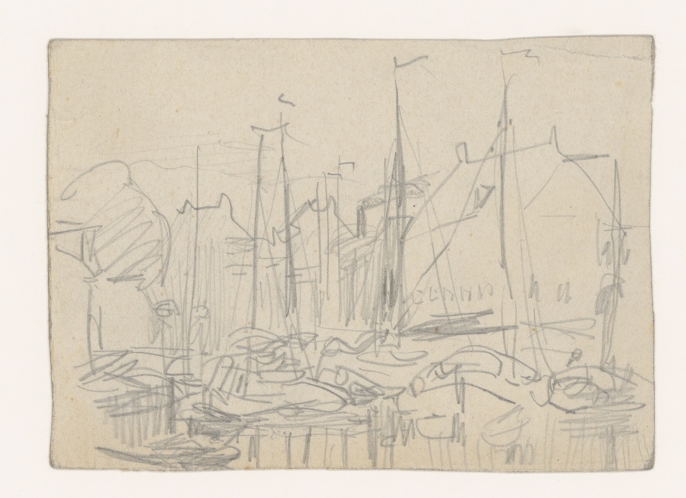 Het Verbindingskanaal, tegenover het Museum van Oudheden