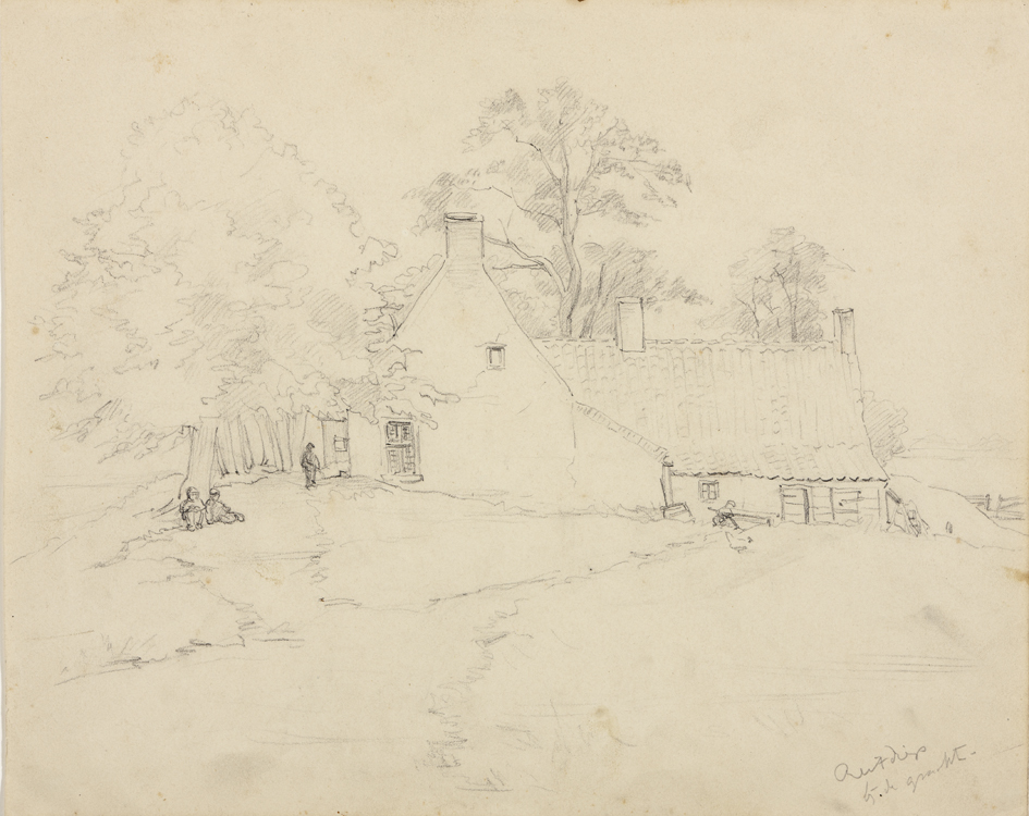 Boerderij tussen Garmerwolde en Thesinge