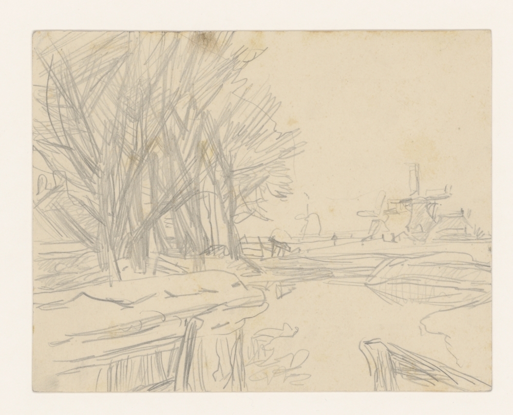 Boerderij tussen Garmerwolde en Thesinge