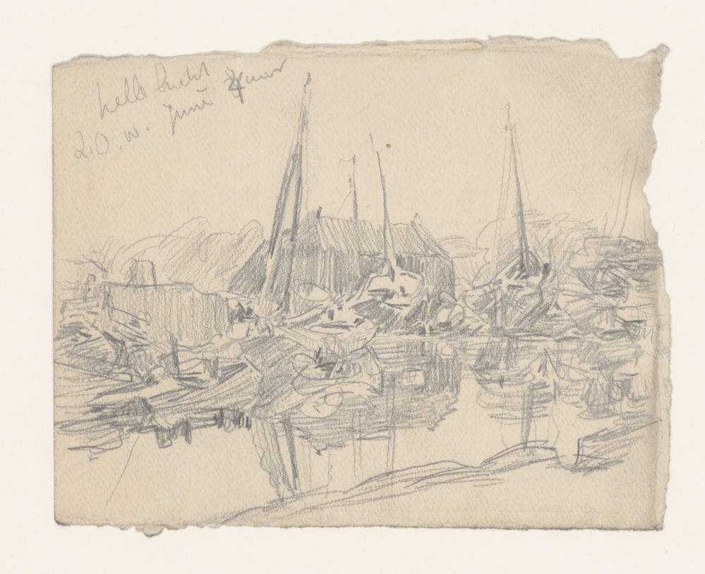 Winschoterdiep bij de vuilnisstoep