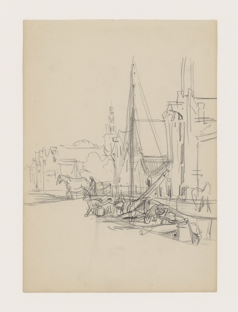 Boterdiep, in de stad Groningen