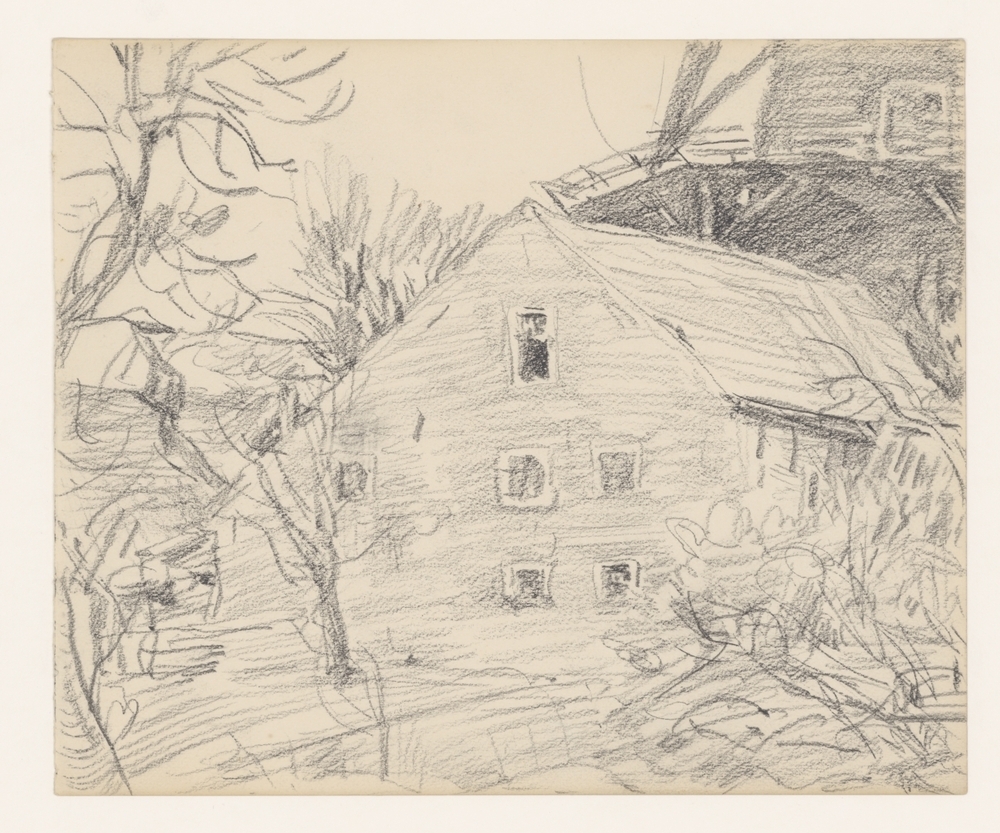 Molen halfweg Noorderhoogebrug (Kamps)